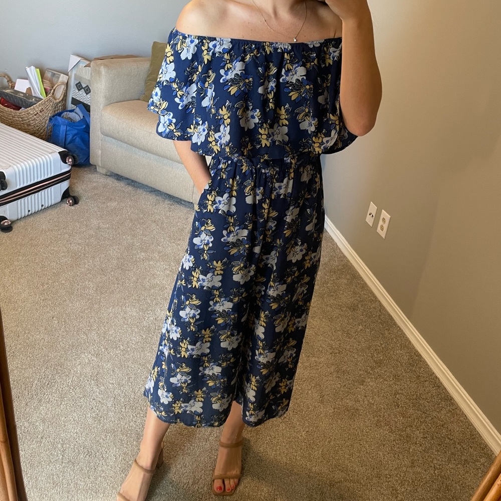 Floral Jumpsuit